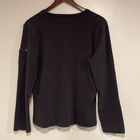 Y2K Woolrich V Neck Long Sleeve Shirt - Picture 5 of 5
